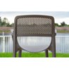 PACK DE 4 Uds de Sillón VERDI, apilable, polipropileno antracita