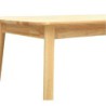Mesa TRANSILVANIA, madera natural, 180 x 75 cms