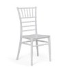 PACK DE 4 Uds de Silla CHIAVARI NEW, apilable, polipropileno blanco