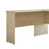 Mesa auxiliar ECO, bilaminado color natura, 90 x 40 cms