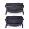 PACK DE 6 Uds de Silla NIZA NEW AM, chasis cromado, tejido A1, color negro*