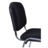 PACK DE 6 Uds de Silla NIZA NEW AM, chasis cromado, tejido A1, color negro*